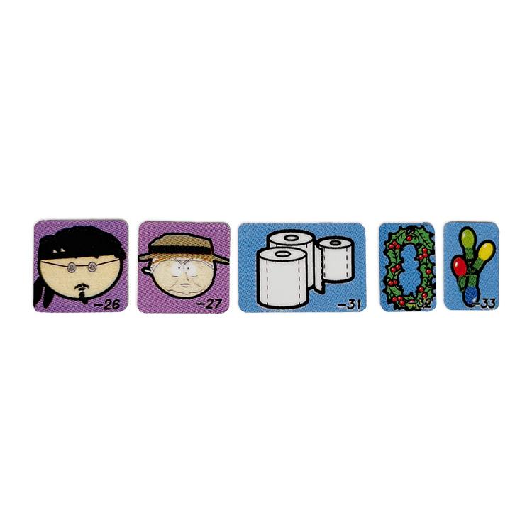 820-6244-26-27-31-32-33 South Park Target Decal Set